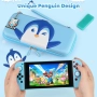 Защитен калъф за Nintendo Switch протектор за екран и много аксесоари Комплект, снимка 8