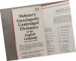 Речник Websters encyclopedic unabridged dictionary, снимка 3
