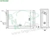Радиатор парно BNR за RENAULT,NISSAN BN9032, снимка 5