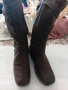 Тъмнокафяви ботуши на DOLCIR /холандска марка/ н.40 естествена кожа,, снимка 3