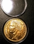 Позлатена монета 40 Франка 1809 г Наполеон , снимка 4