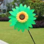 5947 Градинска вятърна въртележка Голямо цвете със слънчоглед, 70 см, снимка 4