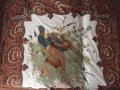 Копринен шал с десен фазани, снимка 3
