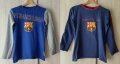 Barcelona - ЛОТ 2бр. детски блузи на Барселона, снимка 1