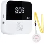 WiFi SOS пейджър за възрастни хора/смарт  звънец/безжична SOS система/приложение/аларма, снимка 1