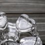 Стилен свещник от огнеопорно стъкло с форми сърца, снимка 10