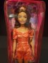 Barbie Fashionistas 182 Кукла Барби Фешънистас 182 с дълга коса и оранжева рокля, снимка 7