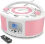 Ново CD Radio Portable CD Player Boombox with Bluetooth,FM Radio,Remote Control, снимка 1