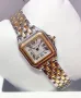 Cartier Panthere De Cartier 30mm x 23mm Steel & Yellow Gold White Dial Дамски Различни Варианти, снимка 5