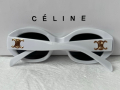 Celine 2023 дамски слънчеви очила елипса овални бели, снимка 9