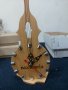 дървен настолен часовник във формата на цигулка !, снимка 2