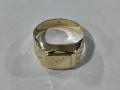 Златен пръстен 14к мъжки, снимка 7
