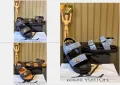 Louis Vuitton Дамски Сандали Луис Витон - 3 Налични Цвята Код E277, снимка 1