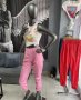 панталон шушляк в розов цвят, снимка 1 - Панталони - 40399644