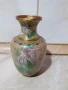 Cloisonne Клоазоне стара ваза бронз клетъчен емайл, снимка 2