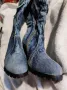 Дънкови ботушки 39номер, снимка 2
