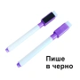 5022 Черен маркер за бяла дъска с гумичка и магнит, снимка 2