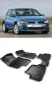 Гумени стелки RizLine съвместими с Volkswagen Golf VII 2012-2019, снимка 6