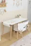 Детска маса със стол и рафт, снимка 3