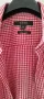 Мъжка риза каре бяло с червено, снимка 2
