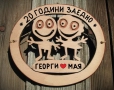 Съпруг и съпруга 20 години заедно - Подарък за годишнина от сватба, снимка 1