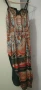 Елегантна многоцветна рокля в размер М, снимка 1
