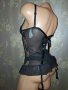 Kiss me M- 75 B- Нов секси корсет с жартиери , снимка 5
