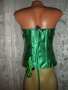Аdore me-зелен сатенен корсет, снимка 6