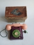 Стара руска играчка телефон със ключ., снимка 1