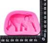 голям слон силиконов молд форма за украса декор торта фондан шоколад и др., снимка 2