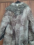 Италианско дизайнерско кожено палто фирма VIA VENETO - размер S, снимка 9