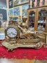 Прекрасен антикварен колекционерски френски каминен часовник - стил Луй 14.-1835 г , снимка 1 - Антикварни и старинни предмети - 43271579