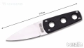 Нож за скрито носене на врата-Cold Steel Secret Edge 70х164, снимка 5
