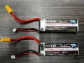 LiPo батерия 11.1V 1800mAh 50C XT60, комплект от 2 броя, 106x35.5x21mm, 158g, снимка 3