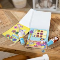 Melissa & Doug Sticker Wow! Комплект с 600 стикери за деца и 2 щампи с куче и еднорог, снимка 5 - Образователни игри - 43973138