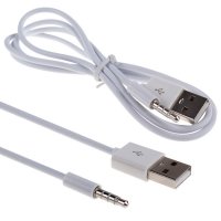Кабел USB2.0 към Стерео Жак Digital One SP00017 0.6м бял Cable USB to st.jack, снимка 3 - Кабели и адаптери - 13239719
