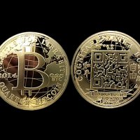 0.25 Биткойн монета / 0.25 Bitcoin Coin ( BTC ) - Gold, снимка 3 - Нумизматика и бонистика - 39123952