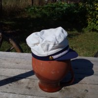 Стара моряшка шапка, снимка 2 - Антикварни и старинни предмети - 26445040