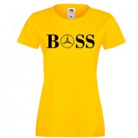 Дамска тениска Mercedes BOSS, снимка 2 - Тениски - 32849857