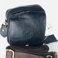 Чанта за кръст или през рамо (портфейл) Естествена Телешка кожа Ръчно, снимка 4 - Чанти - 26344642