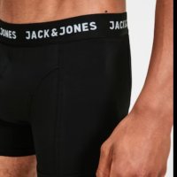 Jack&Jones- L- Черни мъжки боксерки , снимка 2 - Бельо - 43496767