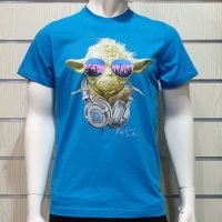 Нова мъжка тениска с трансферен печат Йода, Междузвездни войни (Star Wars), снимка 6 - Тениски - 28295608