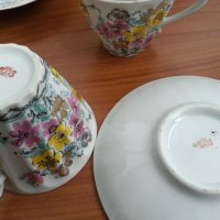 Руски порцеланов сервиз за чай ЛФЗ, снимка 2 - Антикварни и старинни предмети - 30711285