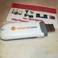 vivacom/huawei-бяла флашка за интернет 2104211114, снимка 3 - Рутери - 32628708