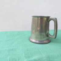 Английска метална чаша, снимка 2 - Други ценни предмети - 29077299