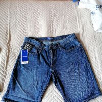 Оригинални къси дънки Jack&Jones Regular Fit, снимка 1 - Къси панталони - 32905353