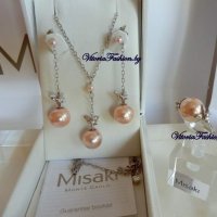 Misaki дамски сребърен комплект, снимка 6 - Бижутерийни комплекти - 44113491