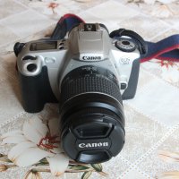 Canon EOS 300 + обектив Canon 28–80 mm f/3.5-5.6 II , снимка 4 - Фотоапарати - 40637300