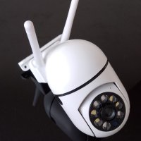 WiFi Smart IP 360° въртяща камера за видеонаблюдение и охрана, снимка 1 - IP камери - 44010049