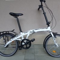 Продавам колела внос от Германия алуминиев тройносгъваем велосипед COMFORT 20 цола с 3 скорости, снимка 1 - Велосипеди - 29048694